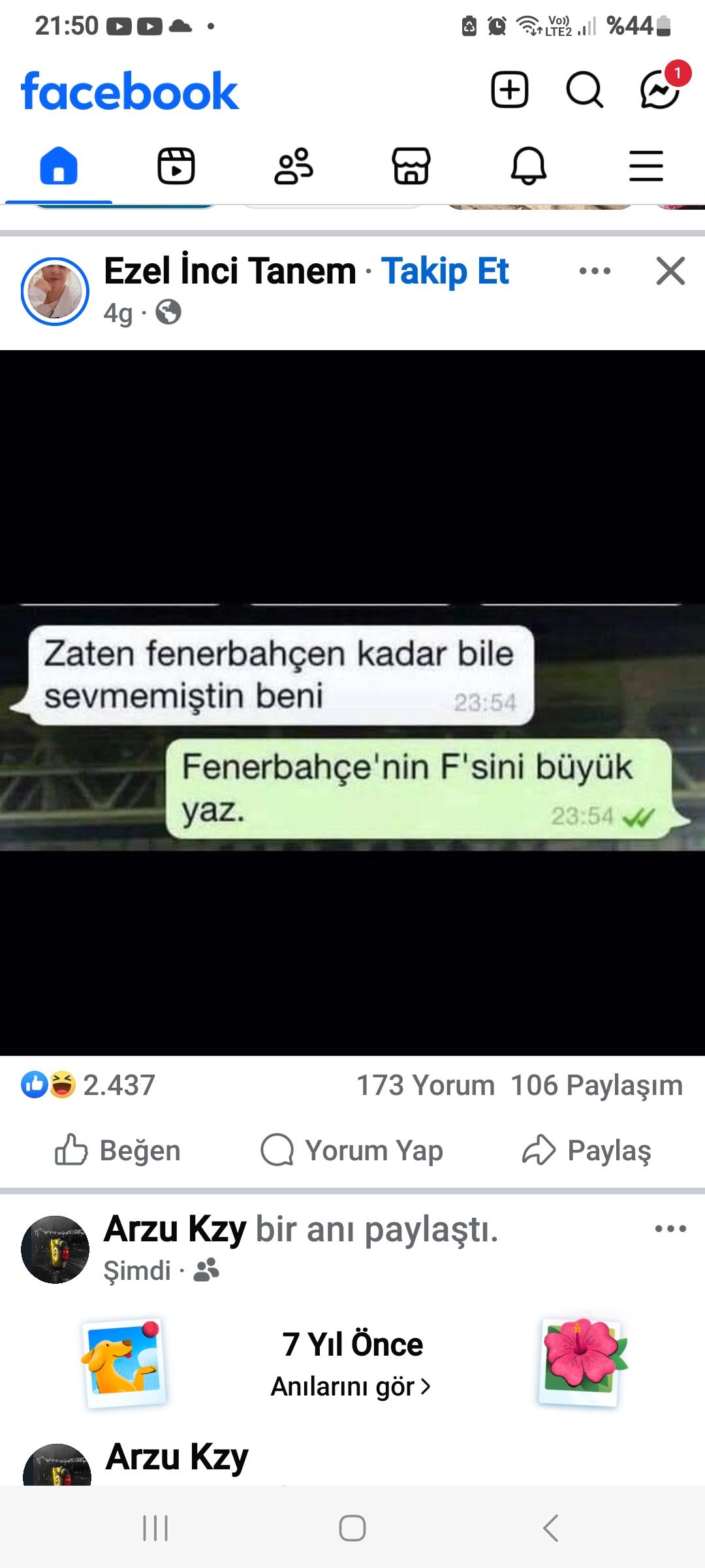 1907 Sosyal | Fenerbahçe Taraftar Forumu ve Sosyal Ağı